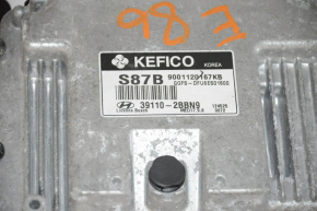 ECU block engine computer Hyundai Veloster 12-13 manual transmission