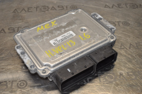 ECU block engine computer Hyundai Veloster 12-13 manual transmission