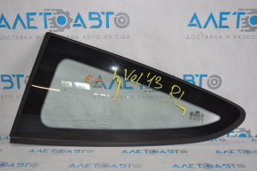 Rear left fixed glass window Hyundai Veloster 12-17 without tinting