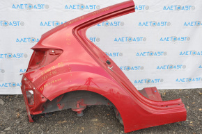Quarter wing rear right Hyundai Veloster 12-13 prerest red P9R without sunroof putty