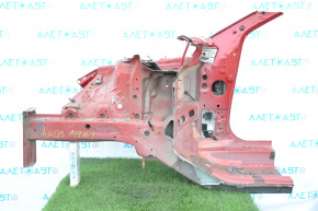 Quarter front right Hyundai Veloster 12-13 red
