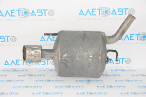 Muffler rear part barrel left Infiniti G37 4d 08-13 2wd