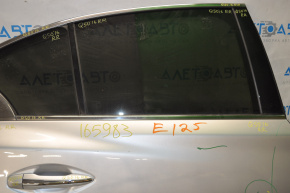 Molding door-glass central rear right Infiniti Q50 14-20 chrome