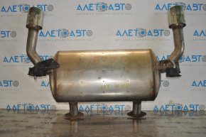Muffler rear part with barrel Infiniti Q50 16-24 3.0T with chrome tips