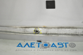 Trunk lid Infiniti Q50 14-17 silver K23, torn near the fastenings of the molding of the butt