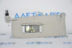 Left visor Jeep Cherokee KL 14-18 gray, with control