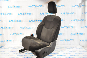 Driver's seat Jeep Cherokee KL 14-18 without airbag, electric, cloth black