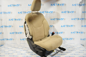 Passenger seat Jeep Cherokee KL 14-17 without airbag, mechanical, cloth beige, shot