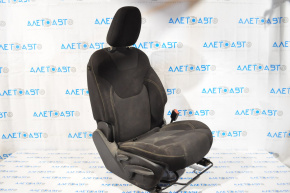 Passenger seat Jeep Cherokee KL 14-18 without airbag, mechanical, cloth black