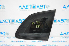 Window blind glass rear right Jeep Cherokee KL 14-18 black