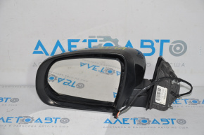 Left side mirror complete Jeep Cherokee KL 14-18 5 pins, heated, black