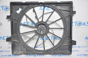 Diffuser radiator shroud bare Jeep Grand Cherokee WK2 11-21 3.6, for small engine, cracks
