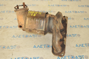 Exhaust manifold with catalytic converter Kia Forte 4d 14-16 prerest 1.8