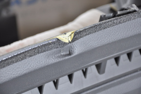 Torpedo front panel without AIRBAG Kia Optima 14-16 black shot pressed under the forehead