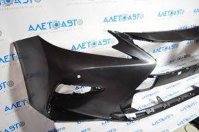Bare front bumper Lexus ES300h ES350 16-18 rest for parking sensors