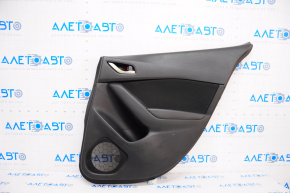 Door trim card rear right Mazda 3 14-16 BM black