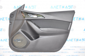 Door trim card front right Mazda 3 14-16 BM black, BOSE