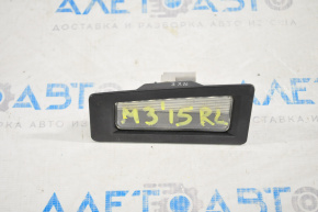 Trunk lid number plate light left Mazda 3 14-18 BM