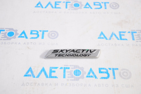 Emblem inscription SKAYACTIV trunk lid Mazda 3 14-18 BM