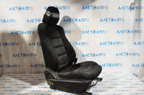 Passenger seat Mazda 6 13-17 without airbag, mechanical, cloth black, for dry cleaning