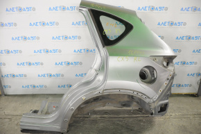 Quarter wing rear left Mazda CX-5 13-16 silver 38P