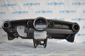 Torpedo front panel without AIRBAG Mini Cooper Clubman R55 07-14 black, poke, scratch