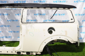 Quarter wing rear left Mini Cooper Clubman R55 07-14 white, dent