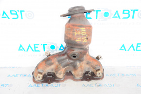Exhaust manifold with catalytic converter for Mitsubishi Outlander 14-16 2.0, 2.4, rusty
