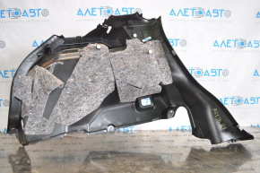 Right arch trim Mitsubishi Outlander Sport ASX 16-23 black, scratches, without plugs, creased