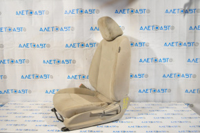 Driver's seat Nissan Leaf 13-13 without airbag, mechanical, heated, beige