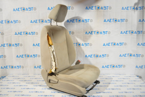 Passenger seat Nissan Leaf 13-13 without airbag, mechanical, heated, beige, shot