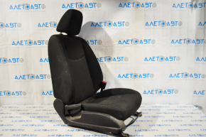 Passenger seat Nissan Leaf 13-13 without airbag, mechanical, heating, cloth black