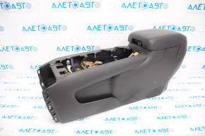 Nissan Pathfinder 13-20 center console armrest, black leather, complete