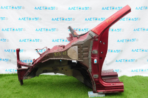 Quarter front left Nissan Pathfinder 13-20 red