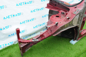 Quarter front left Nissan Pathfinder 13-20 red