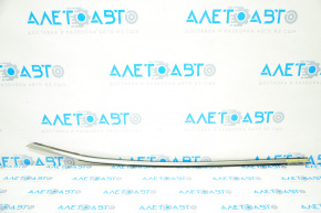 Door-glass molding, central front left, Nissan Rogue 14-20, chrome