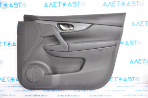 Door trim card front right Nissan Rogue 14-16 black