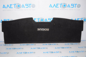 Rear trunk mat Nissan Rogue 14-18 black for 2 rows