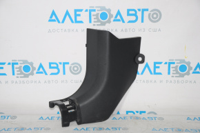 Lower left front pillar trim for Nissan Rogue 14-20 black