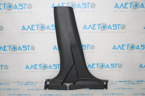 Lower left center pillar trim for Nissan Rogue 14-20 black