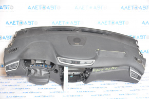 Torpedo front panel without AIRBAG Nissan Rogue 14-20 black BOSE under speaker, arrow, scratches
