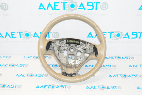 Nissan Rogue 14-16 naked steering wheel, beige leather