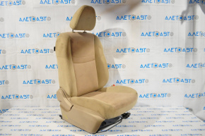 Passenger seat Nissan Rogue 14-15 without airbag, mechanical, cloth beige