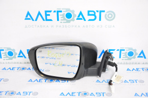 Left side mirror complete Nissan Rogue 14-16 11 pins, camera, turn signal, heating, blue
