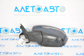 Left side mirror complete Nissan Rogue 14-16 11 pins, camera, turn signal, heating, blue