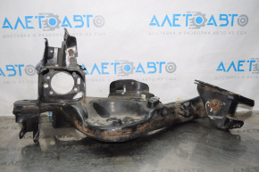 Rear right axle Nissan Rogue 14-20 rusty, with bracket