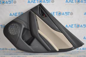 Door trim card rear right Subaru Impreza 17-23 black/beige scratches