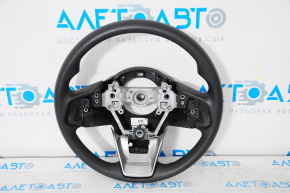 Naked steering wheel Subaru Impreza 17-23 GK rubber black, with pads