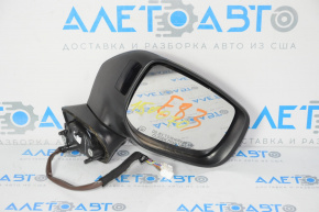 Side mirror right complete Subaru Impreza 17-23 GK BSM, heated, blue