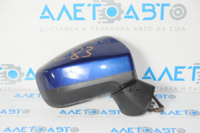 Side mirror right complete Subaru Impreza 17-23 GK BSM, heated, blue
